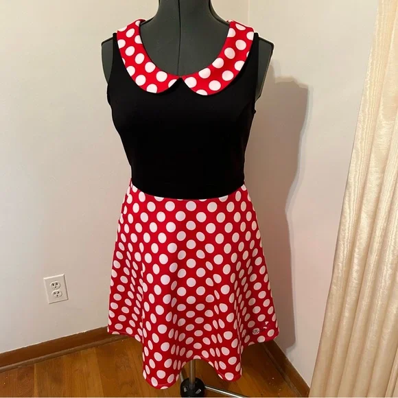 Disney Minnie Mouse Signature Dress - Size Large - Picture 1 of 8